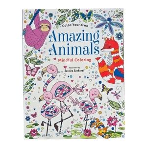 Amazing Animals Mindful Coloring Adult Coloring Book